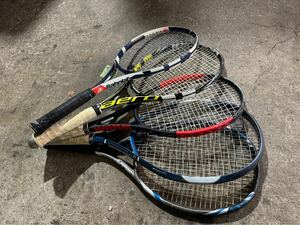 テニスラケット Wilson Babolat ヨネックス。画像が全てになります。1円スタート。