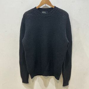 PRADA プラダ 86440 SWEATER セーター ニット 無地 ブラック サイズ46 701669