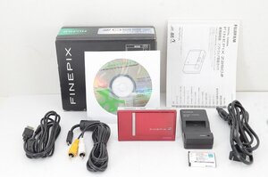 【適格請求書発行】FUJIFILM フジフィルム FinePix Z250fd コンパクトデジタルカメラ レッド 元箱付【アルプスカメラ】240416m