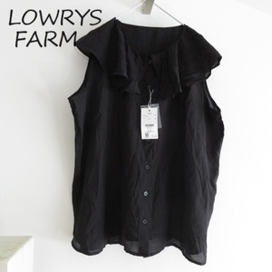 送料込 匿名配送 新品 LOWRYS FARM ローリーズファーム　シフォン　ノースリーブ　シャツ