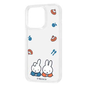 iPhone 14Pro クリア スマホ ケース カバー ミッフィー Miffy ダーン キャラクター グッズ 透明 耐衝撃