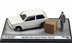 1/43 BRUMM ブルム Fiat Panda フィアット パンダ 「Zero」限定200台 1978 デザイナー G.Giugiaro ジウジアーロ S2201