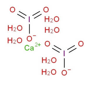 ヨウ素酸カルシウム六水和物 98% 100g Ca(IO3)2・6H2O 無機化合物標本 試薬 試料 販売 購入