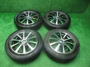 64660◆Laffite 14インチ 14×4.5J オフ45 4穴 155/65R14 75S スタ 20製　山3mm 4本◆