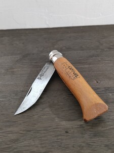 【旧ロゴ】 オピネル OPINEL №8 アウトドアナイフ キャンプナイフ 折りたたみナイフ