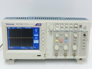 80☆Tektronix テクトロニクス TBS 1022 25MHz 500MS/s オシロスコープ☆0703-260