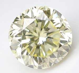 【１００円～】VS1！1.006ct 天然ダイヤ Light Yellow（ナチュラルカラー） POOR