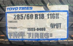 NEW TIRE TOYO 285/60R18 OPEN COUNTRY 新品　2022年製　在庫本数わずか　