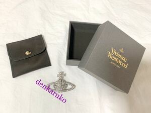 未使用★Bas Relief Orb　Brooch★バスレリーフ　オーヴ　ブローチ★シルバー★ヴィヴィアンウエストウッド★VivienneWestwood