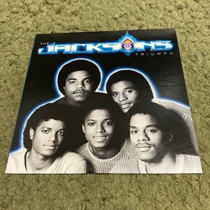 送料込み【ライナー】LP ザ・ジャクソンズ　トライアンフ　THE JACKSONS TRIUMPH マイケル・ジャクソン　MICHAEL JACKSON