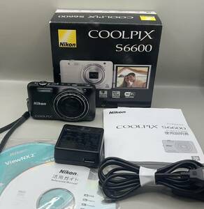 S092 Nikon COOLPIX S6600 ニコン　クールピクス　ブラック