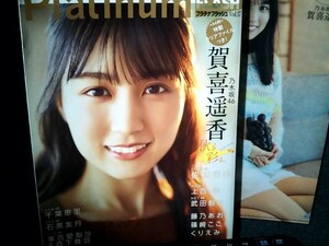 ムック) Platinum FLASH Vol.17 2021年11月 賀喜遥香 佐藤瑠果 上西怜 武田智加 篠崎こころ くりえみ 藤乃あおい 他 クリアファイル 送料込