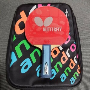 美品　butterfly INNERFORCE LAYER ALC 卓球 ラケット / バタフライ インナーフォース レイヤー / ラバー 　ROZENA ケース付