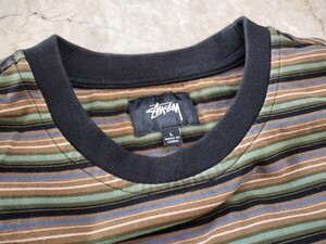 ステューシー　ボーダー　 Tシャツ　stussy 