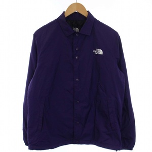 ザノースフェイス THE NORTH FACE THE COACH JACKET コーチジャケット ロゴ ナイロン M 紫 パープル NP21836 /BM メンズ