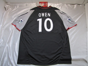 LIVERPOOL 2002-2003 Away OWEN #10 NEW★Reebok 正規品 レア 新品タグ付き