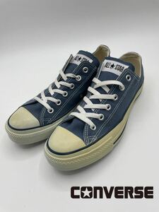 【未使用】 CONVERSE ALL STAR コンバース オールスター ローカット 定番 サイズ26.5cm ネイビー 箱無し