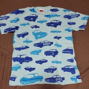 ソウルマニア　Tシャツ　Sサイズ　古着　ヴィンテージ　車　CAR　アメ車　シボレー