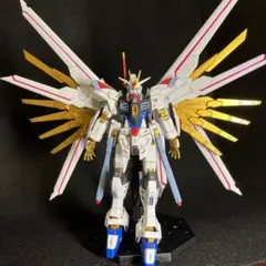 制作中　HG マイティーストライクフリーダムガンダム　改修改造　塗装済み　完成品