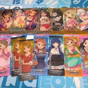 アイドルマスター シンデレラガールズ しおり ブックマーク セット 微傷あり 双葉杏 北条加蓮 渋谷凛 島村卯月