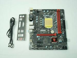 MSI H110M Gaming MicroATX マザーボード LGA1151