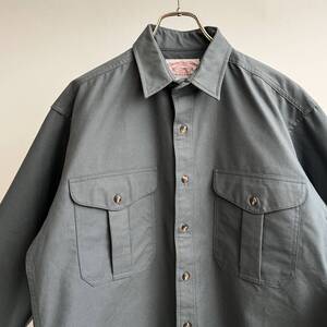 希少《 Dead Stock / Shelter Shirt 》80s 90s デッド【 FILSON フィルソン シェルタークロス シャツ M アメリカ製 ビンテージ 】