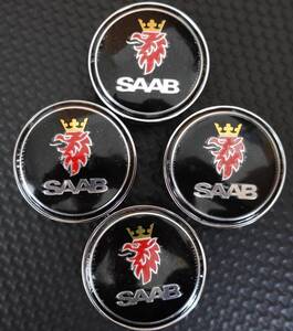 ＳＡＡＢ　ホイールキャップ　未使用　４個