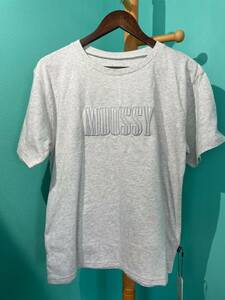 MOUSSY　Tシャツ　新品　未使用品　タグ付き　定価以下　マウジー　トナーグレー　サイズ　FREE