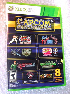 XBOX360カプコン デジタルコレクションCapcom Digital Collection北米版スーパースト2Xファイナルファイト美品/おまけACアダプター+One変換