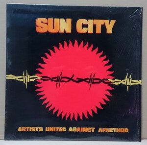  【LP】ARTISTS UNITED AGAINST APARTHEID / SUN CITY■シュリンク/US盤/ST 53019■U2, KEITH RICHARDS, BOB DYLAN, LOU REED