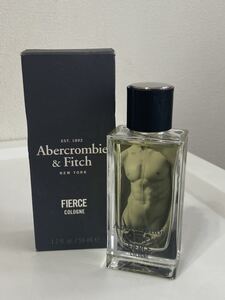 ☆ Abercrombie&Fitch FIERCE アバクロンビー&フィッチ フィアース オーデコロン 50ml EDC SP 満タンに近いお品物