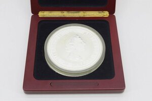 [中古]オーストラリア 1995 純銀 エリザベス女王 30ドル銀貨 1Kg