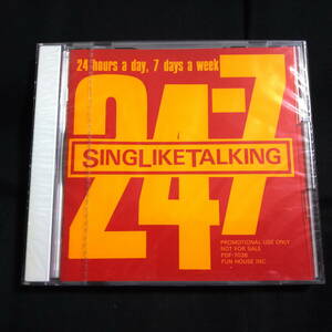 ★未開封プロモ盤★SING LIKE TALKING 24-7 24 hours a day, 7 days a week