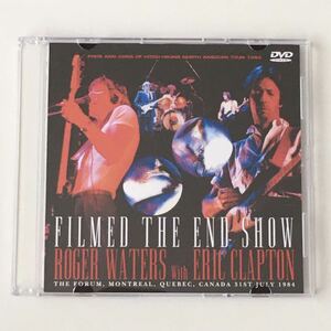 送料無料 レアロックDVD Roger Waters with Eric Clapton “Filmed The End Show” 1DVD 無記名 日本盤