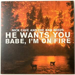 未使用 レア盤 オリジナル Nick Cave And The Bad Seeds He Wants You / Babe, I