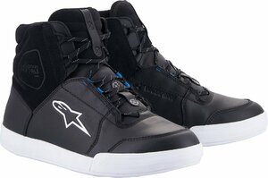 US 11 - ブラック/ホワイト - 防水 - ALPINESTARS アルパインスターズ Chrome 防水 シューズ