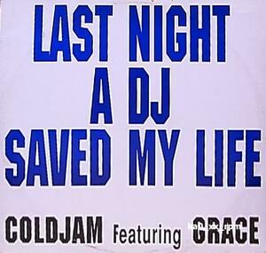 ★☆ColdJam Featuring Grace「Last Night A DJ Saved My Life」☆★5点以上で送料無料!!!