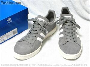 管MS190★新品/30.5cm★アディダス キャンパス Adidas Campus Gray グレー灰色 BZ0085★スエード/定番カラー