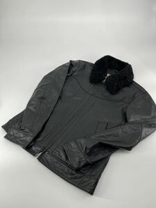 希少 /美品/ホースハイド /beauty & youth/馬革 ダブルライダース /M/ユナイテッドアローズ /UNITED ARROWS/本革 レザージャケット