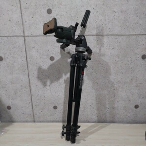 SFN240517 Manfrotto 三脚 190B マンフロット 141RC イタリア製 Velbon 自由雲台 PH-173G セット カメラ機材 現状品