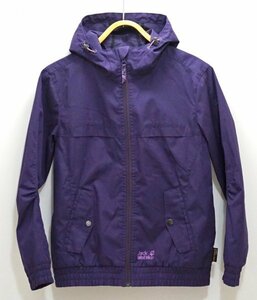 Jack wolfskin ジャックウルフスキン コットン混紡高機能素材Function 65 防風ジャケット ジュニア152－158 レディスSも着用可