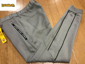 ・スピード発送 LOUDMOUTH(ラウドマウス) 秋冬 UVカット ストレッチ ジョガー ロングパンツ 762-301(GRAY)９４