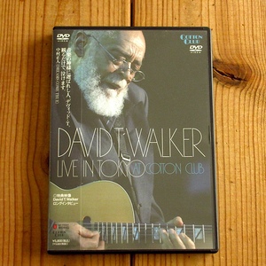 David T Walker / デヴィッドTウォーカー / Live In Tokyo At Cotton Club [Cotton Club / UFBW1013] / ブックレット付 / 帯付