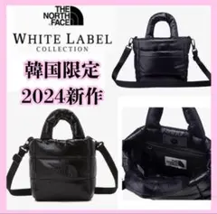 韓国　ノースフェイス　2WAY PLUMPY TOTE BAG BLACK