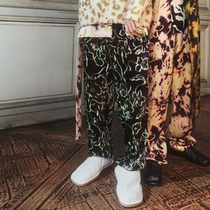 DRIES VAN NOTEN イージーパンツ 46サイズ ボタニカル