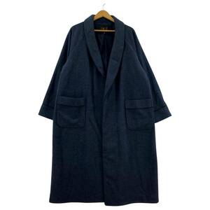 DAKS ダックス ジップアップ コート sizeM/ネイビー