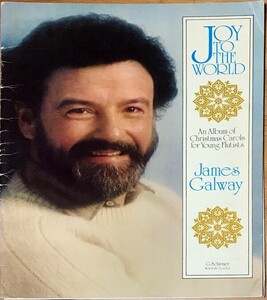 ジェームズ・ゴールウェイ もろびとこぞりて (フルート+ピアノ) 輸入楽譜 James Galway Joy to the World 洋書