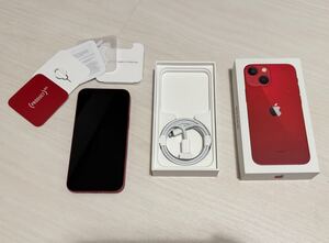 【ジャンク品】iPhone 13 mini RED レッドMLHW3LL/A 256GB A2481 アメリカ版 海外版