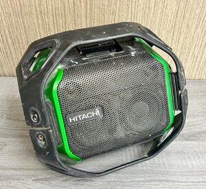 小樽店【現状品】【動作未確認】1-14 HITACHI 日立 コードレススピーカー 14.4-18V 本体のみ US18DA