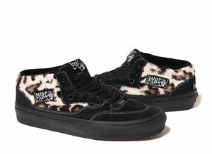 Supreme Vans Leopard Half Cab "Black" 26.5cm SUP-VANS-23FW-HC